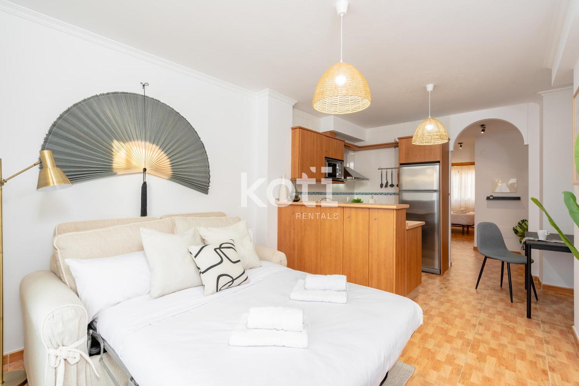 Koti Rentals - Sandy Beach Apartment Fuengirola Dış mekan fotoğraf